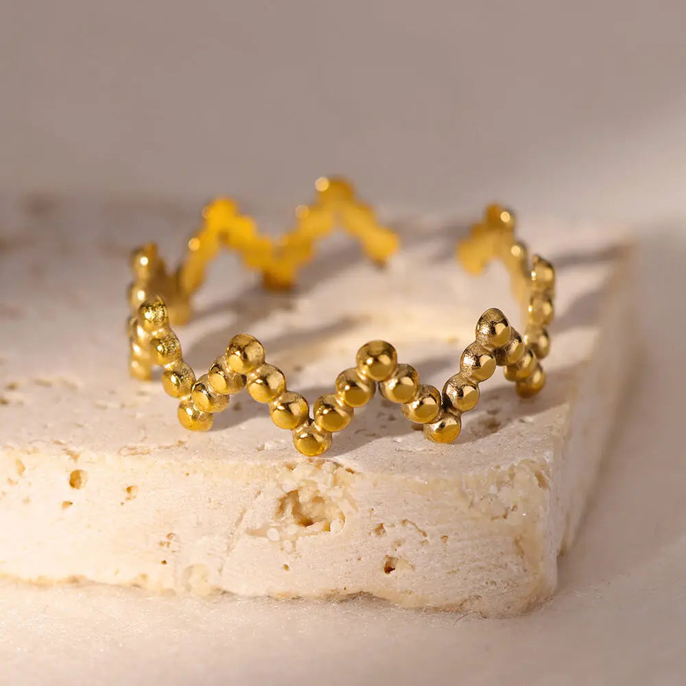 Anéis de aço inoxidável para mulheres 2024 tendência nova em cor de ouro anel femme casamento casal jóias frete grátis item anillos mujer